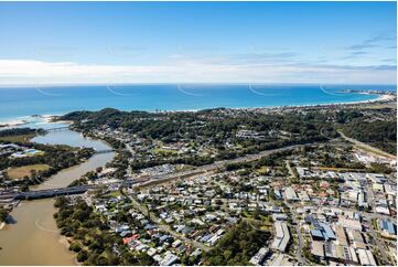 Aerial Photo Currumbin Waters QLD Aerial Photography