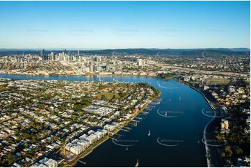 Aerial Photo Bulimba QLD Aerial Photography