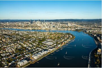 Aerial Photo Bulimba QLD Aerial Photography