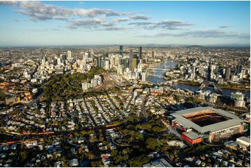 Aerial Photo Petrie Terrace QLD Aerial Photography