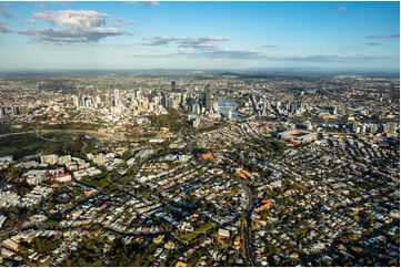 Aerial Photo Red Hill QLD Aerial Photography