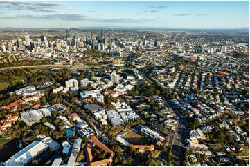 Aerial Photo Kelvin Grove QLD Aerial Photography