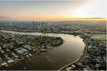 Aerial Photo Bulimba QLD Aerial Photography