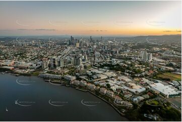 Aerial Photo Newstead QLD Aerial Photography