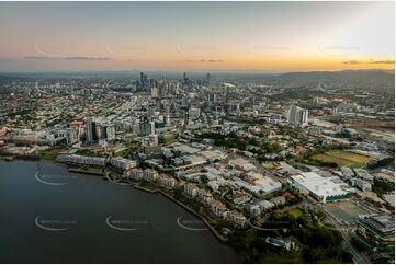 Aerial Photo Newstead QLD Aerial Photography