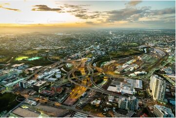 Aerial Photo Bowen Hills QLD Aerial Photography