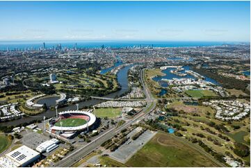 Aerial Photo Carrara QLD Aerial Photography