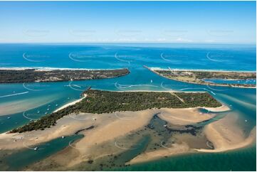 Aerial Photo Wave Break Island QLD Aerial Photography