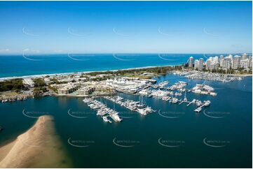 Aerial Photo Palazzo Versace Gold Coast