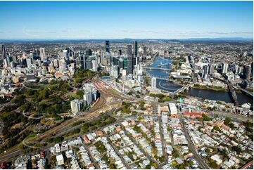 Aerial Photo Petrie Terrace QLD Aerial Photography