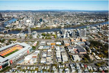 Aerial Photo Milton QLD Aerial Photography