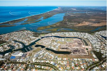 Aerial Photo Pelican Waters QLD Aerial Photography