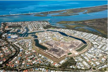 Aerial Photo Pelican Waters QLD Aerial Photography