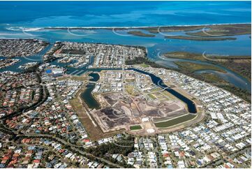 Aerial Photo Pelican Waters QLD Aerial Photography
