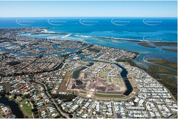 Aerial Photo Pelican Waters QLD Aerial Photography