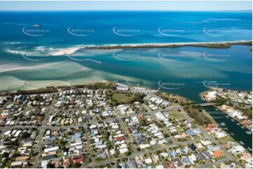 Aerial Photo Golden Beach QLD Aerial Photography