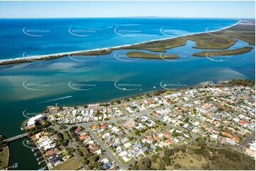 Aerial Photo Golden Beach QLD Aerial Photography