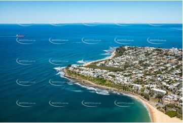 Aerial Photo Moffat Beach QLD Aerial Photography