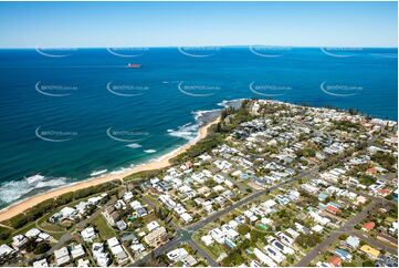 Aerial Photo Shelly Beach QLD Aerial Photography