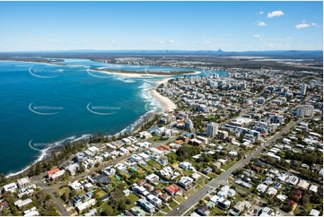 Aerial Photo Kings Beach QLD Aerial Photography