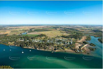 Aerial Photo Elliott Heads QLD Aerial Photography