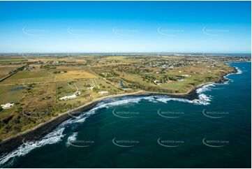 Aerial Photo Burnett Heads QLD Aerial Photography