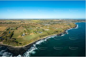 Aerial Photo Burnett Heads QLD Aerial Photography