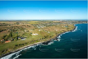 Aerial Photo Burnett Heads QLD Aerial Photography