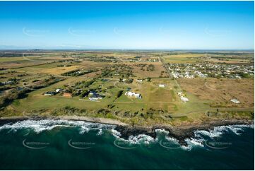 Aerial Photo Burnett Heads QLD Aerial Photography