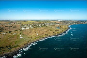 Aerial Photo Burnett Heads QLD Aerial Photography