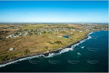 Aerial Photo Burnett Heads QLD Aerial Photography