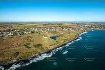 Aerial Photo Burnett Heads QLD Aerial Photography