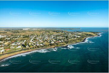 Aerial Photo Burnett Heads QLD Aerial Photography