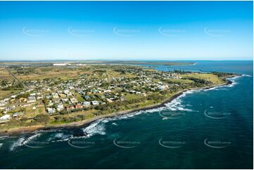 Aerial Photo Burnett Heads QLD Aerial Photography