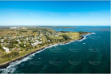 Aerial Photo Burnett Heads QLD Aerial Photography