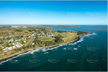 Aerial Photo Burnett Heads QLD Aerial Photography