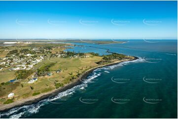 Aerial Photo Burnett Heads QLD Aerial Photography