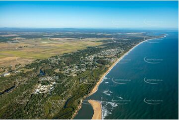 Aerial Photo Moore Park Beach QLD Aerial Photography