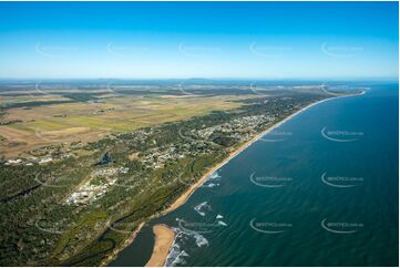 Aerial Photo Moore Park Beach QLD Aerial Photography