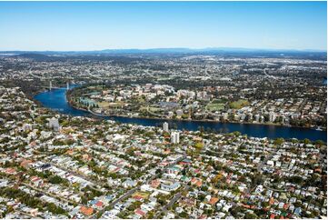 Aerial Photo West End QLD Aerial Photography