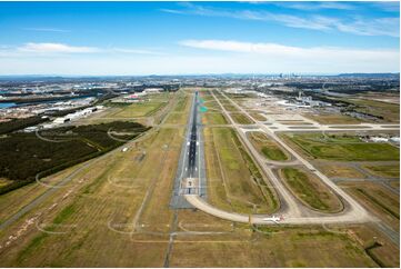 Aerial Photo Brisbane Airport QLD Aerial Photography