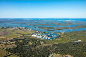 Aerial Photo Steiglitz QLD Aerial Photography