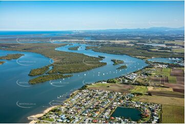 Aerial Photo Steiglitz QLD Aerial Photography