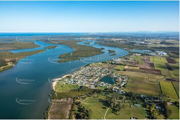 Aerial Photo Steiglitz QLD Aerial Photography