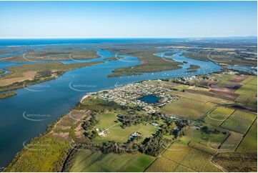 Aerial Photo Steiglitz QLD Aerial Photography