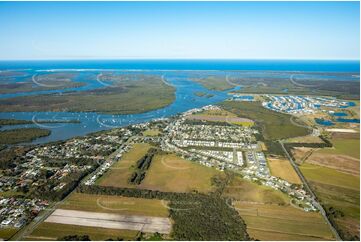 Aerial Photo Jacobs Well QLD Aerial Photography