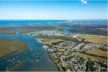 Aerial Photo Jacobs Well QLD Aerial Photography