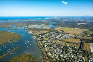 Aerial Photo Jacobs Well QLD Aerial Photography