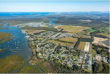 Aerial Photo Jacobs Well QLD Aerial Photography