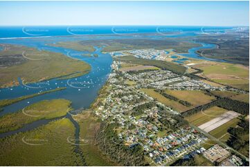 Aerial Photo Jacobs Well QLD Aerial Photography